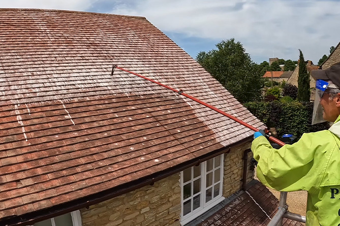 Clogged gutters
